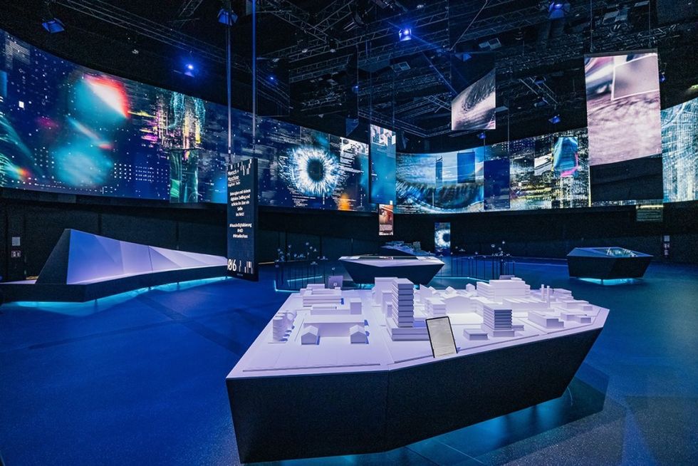 Kraftwerk Living Technologies House of Digitalization exhibition (c) Tamschick Media+Space