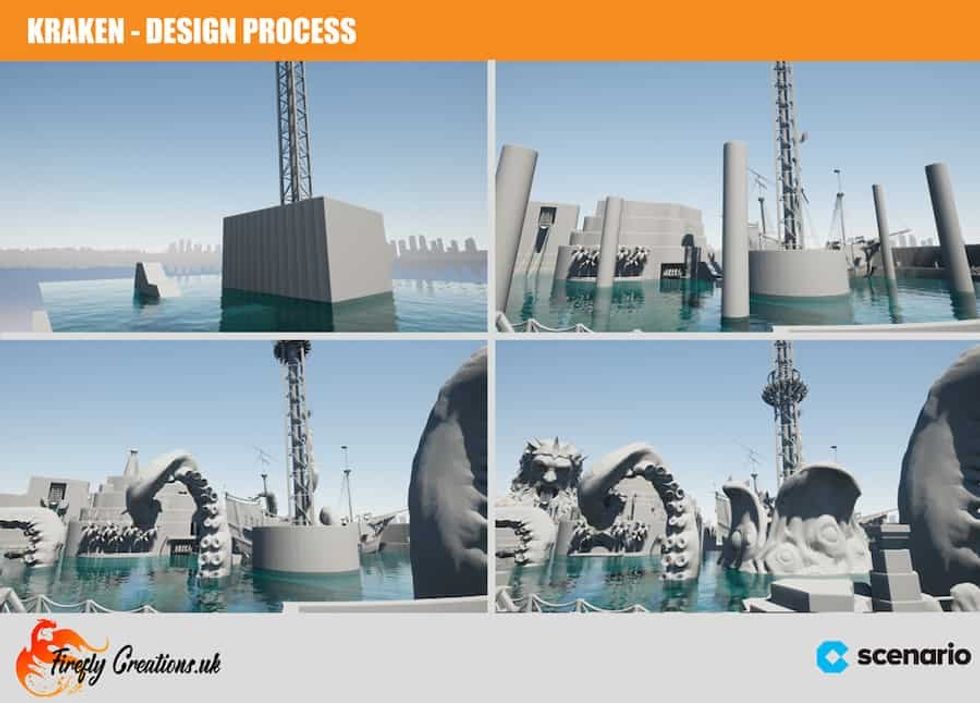 KRAKEN COVE_Design-Process