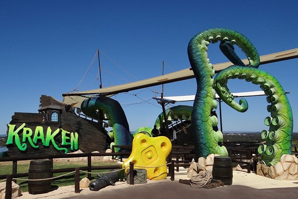 kraken themebulilders adventure world perth