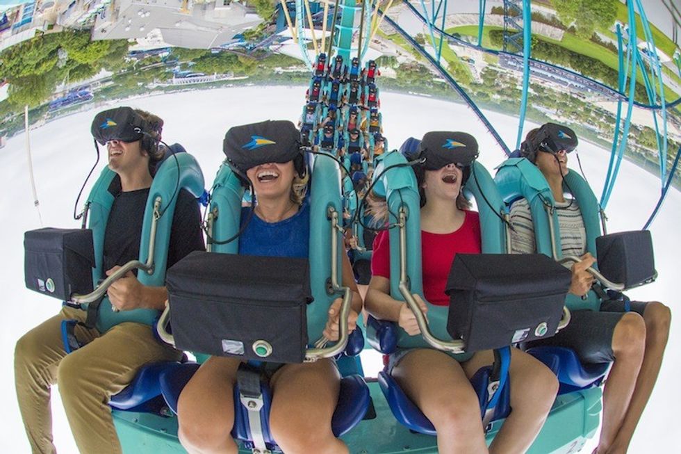 Kraken VR SeaWorld Orlando