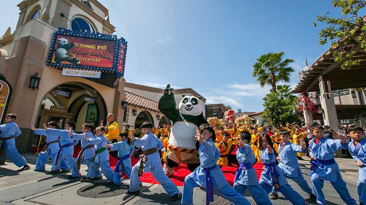 Kung Fu Panda opens at Universal Studios Hollywood
