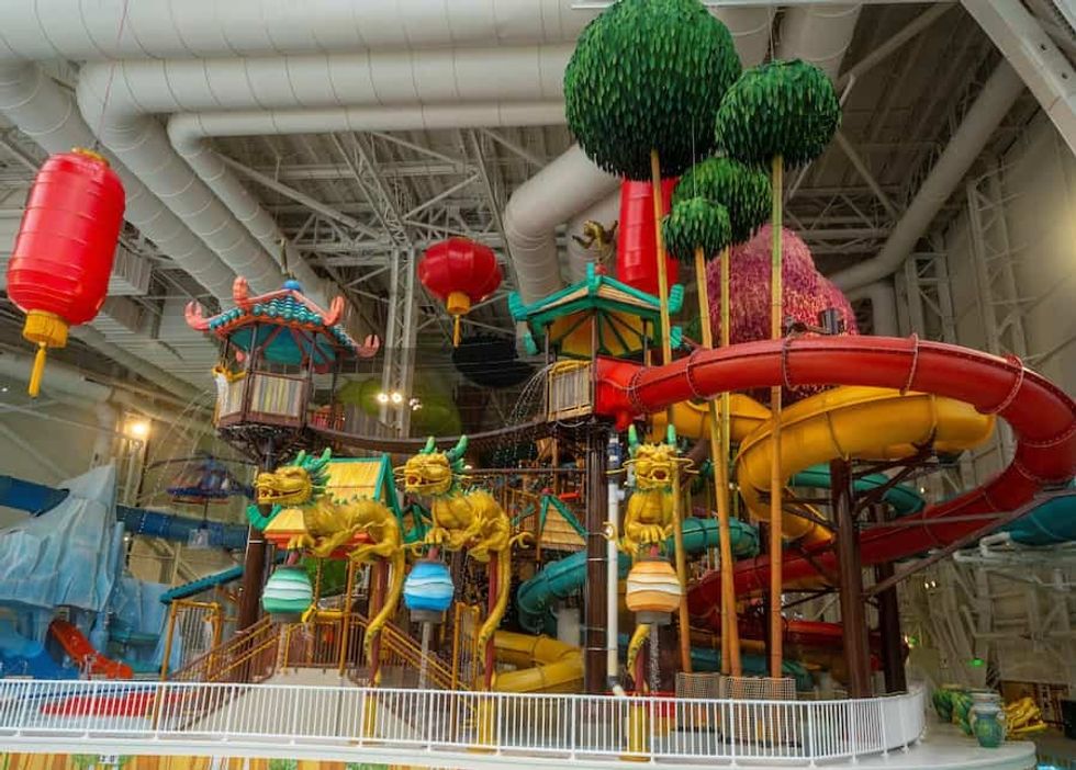Kung Fu Panda Temple of Awesomeness Play Structure