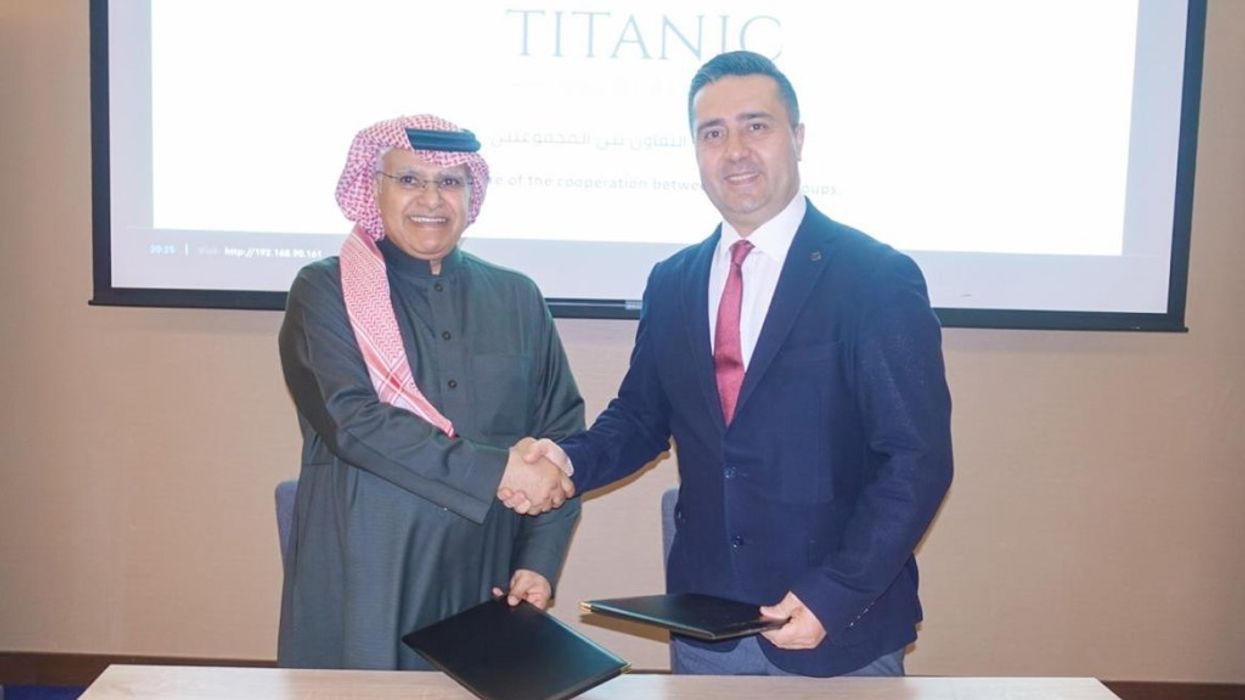 L Abdulelah M Al-Janoubi - AJA Group, Riyadh and R Ozgur Ar, COO, EM Group