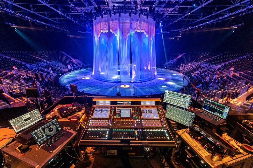 L-Acoustics L-ISA technology: A console's-eye view of immersive audio experience during Terhal