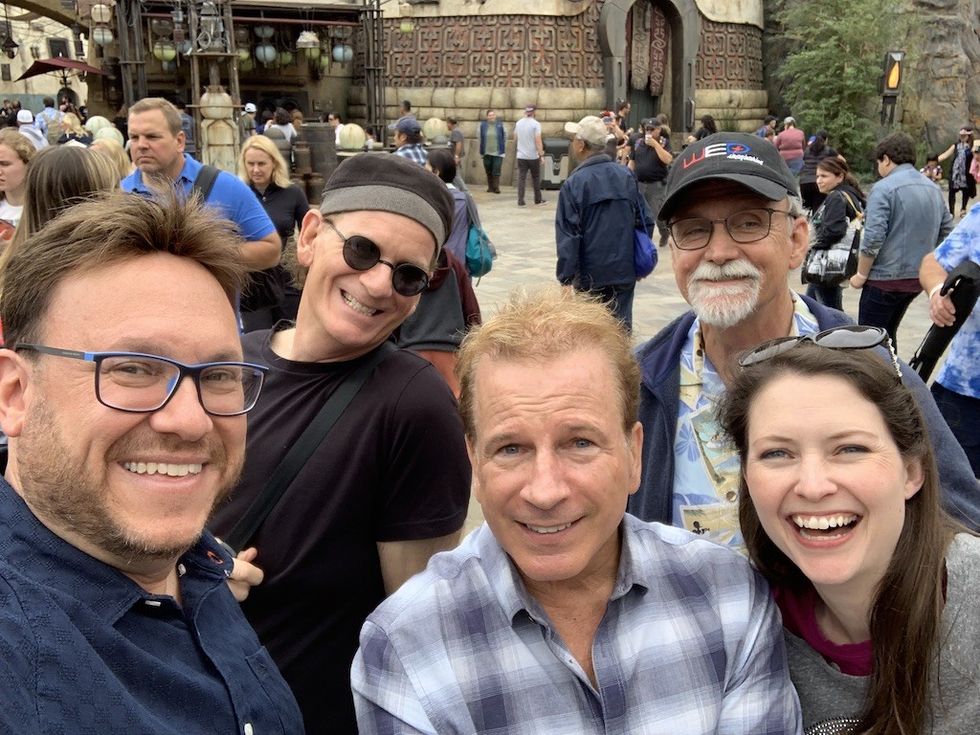 (L to R) Zeitgeist’s Ryan Harmon, Joe Lanzisero, Tom Morris, Chris Runco, and Beckie Kiefer