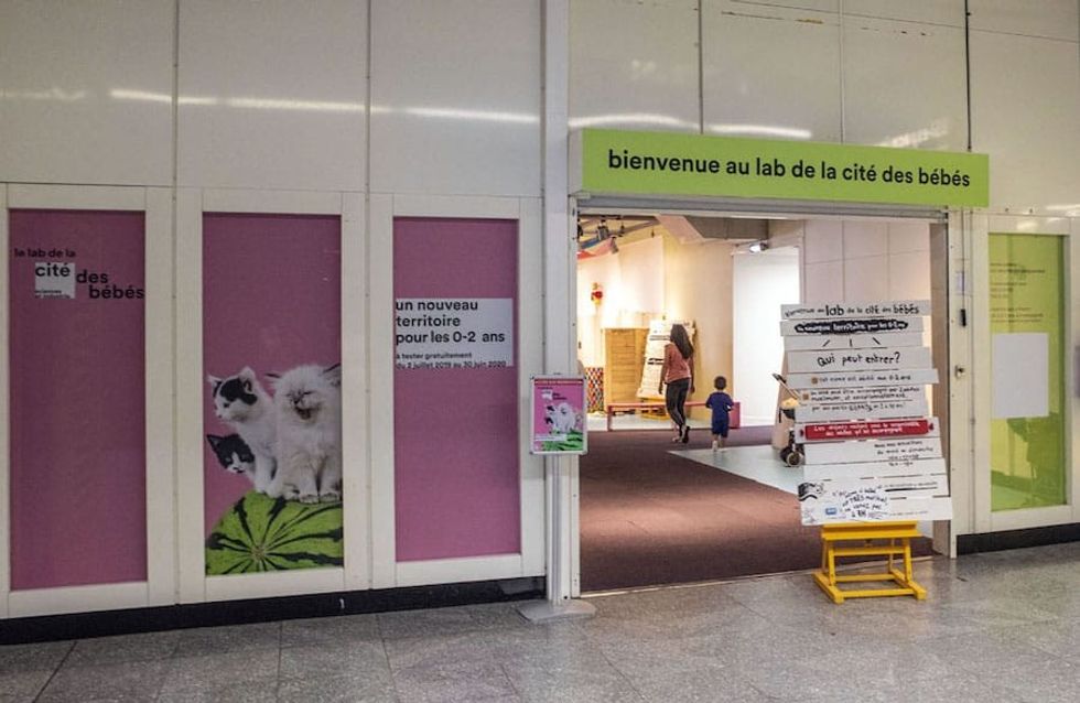 lab de la Cité des babies Universcience