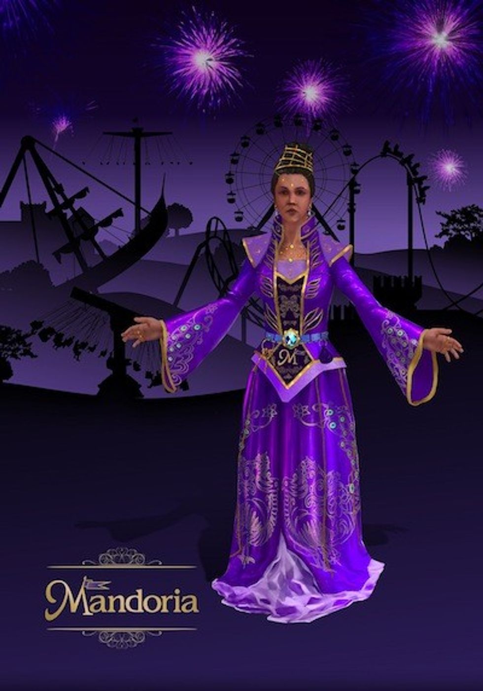 Lady Estelle, one of the citizens of Mandoria
