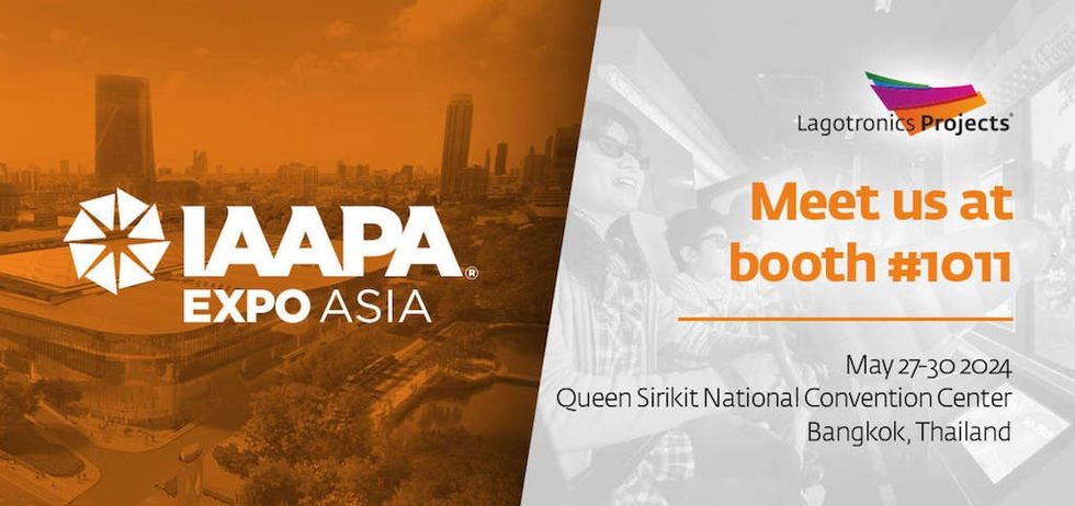 Lagotronics IAAPA Expo Asia 2024