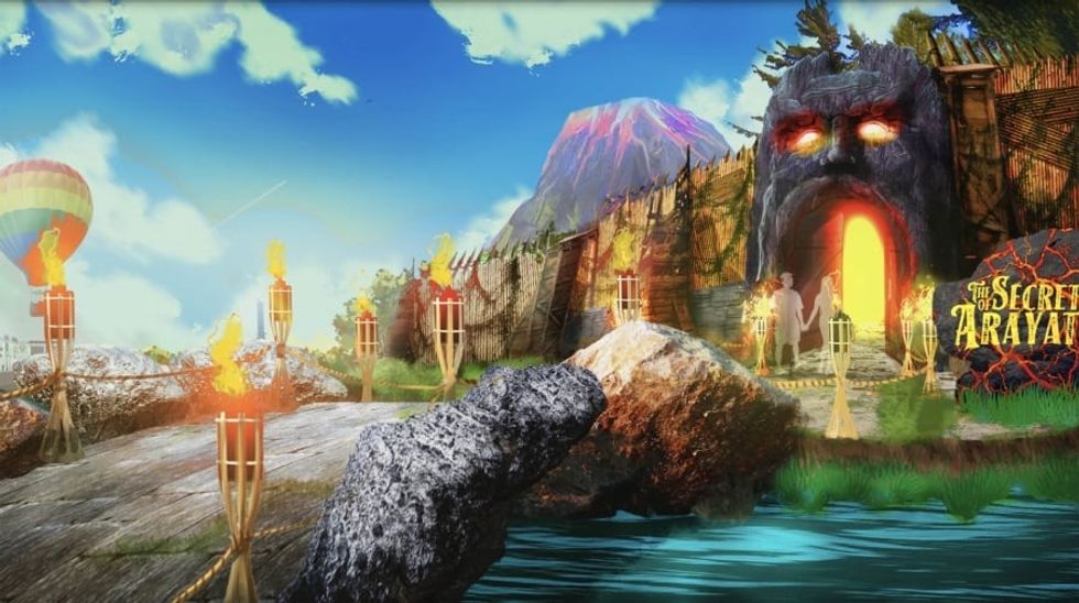 Lagotronics Pradera Islands - The Secret of Arayat Dark Ride concept