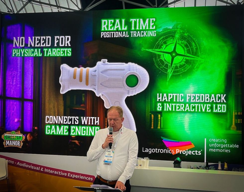 Lagotronics presents Ghostly Manor at IAAPA Europe 2024