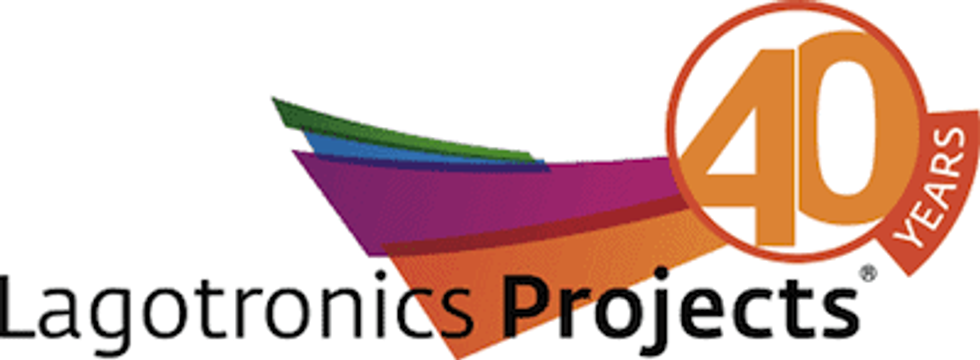 Lagotronics Projecs logo 40 years