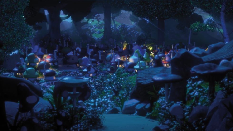 Lagotronics Project Smurfs Gameplay Theater scene