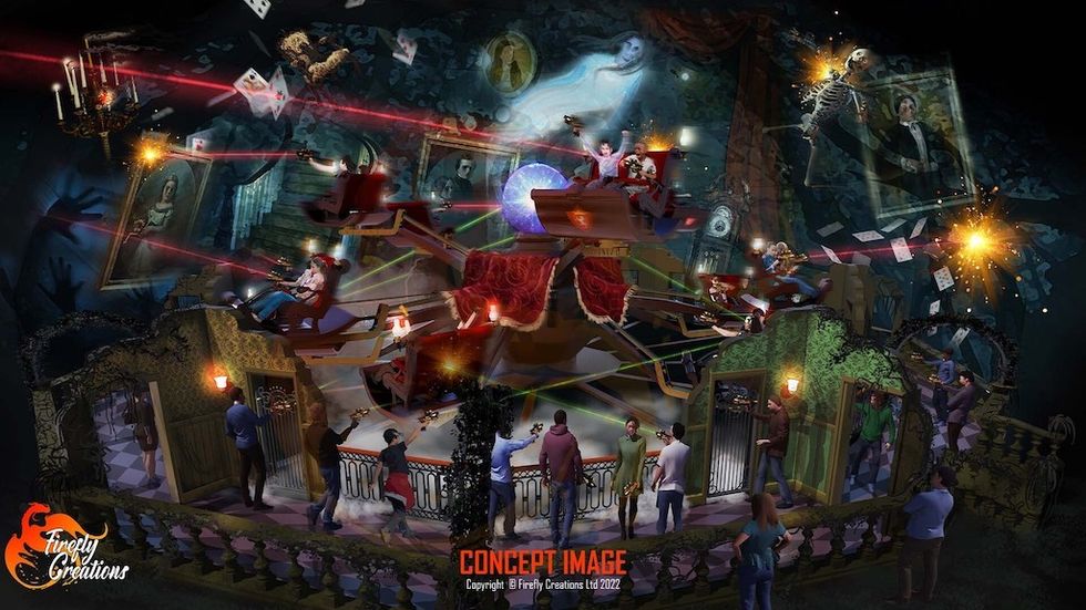 Lagotronics Projects - Battle Arena dark ride