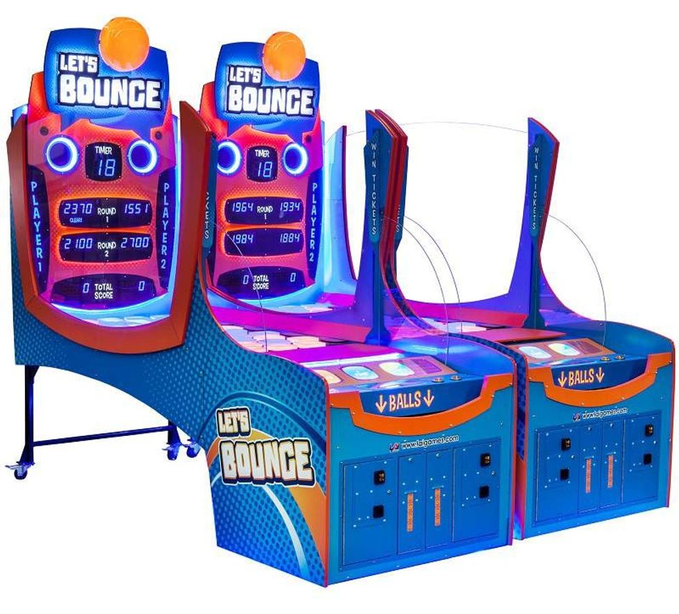 LAI Games Showcase Hit Games Let’s Bounce and HYPERshoot at Amusement Expo Dallas