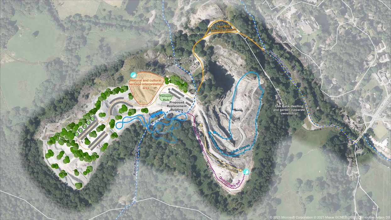 lake district quarry plans