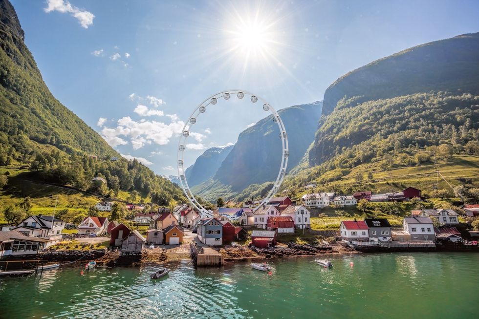 Lamberink Ferris Wheels Spokeless Wheel