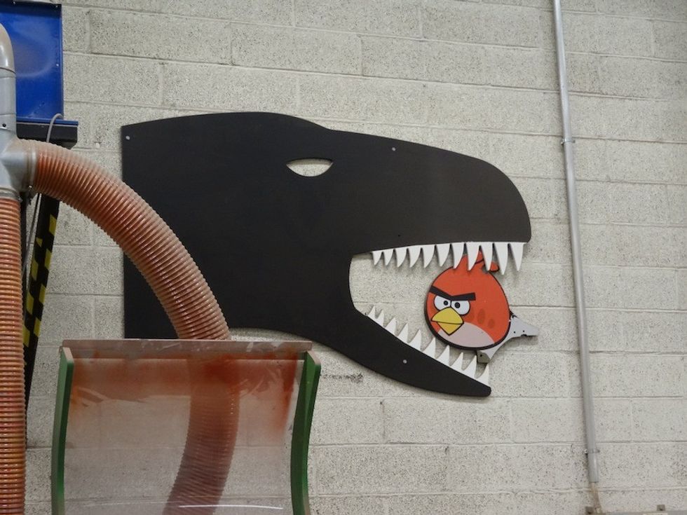 lappset angry bird dinosaur