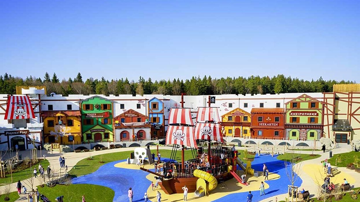 Lappset Creative create legoland pirate ship playground