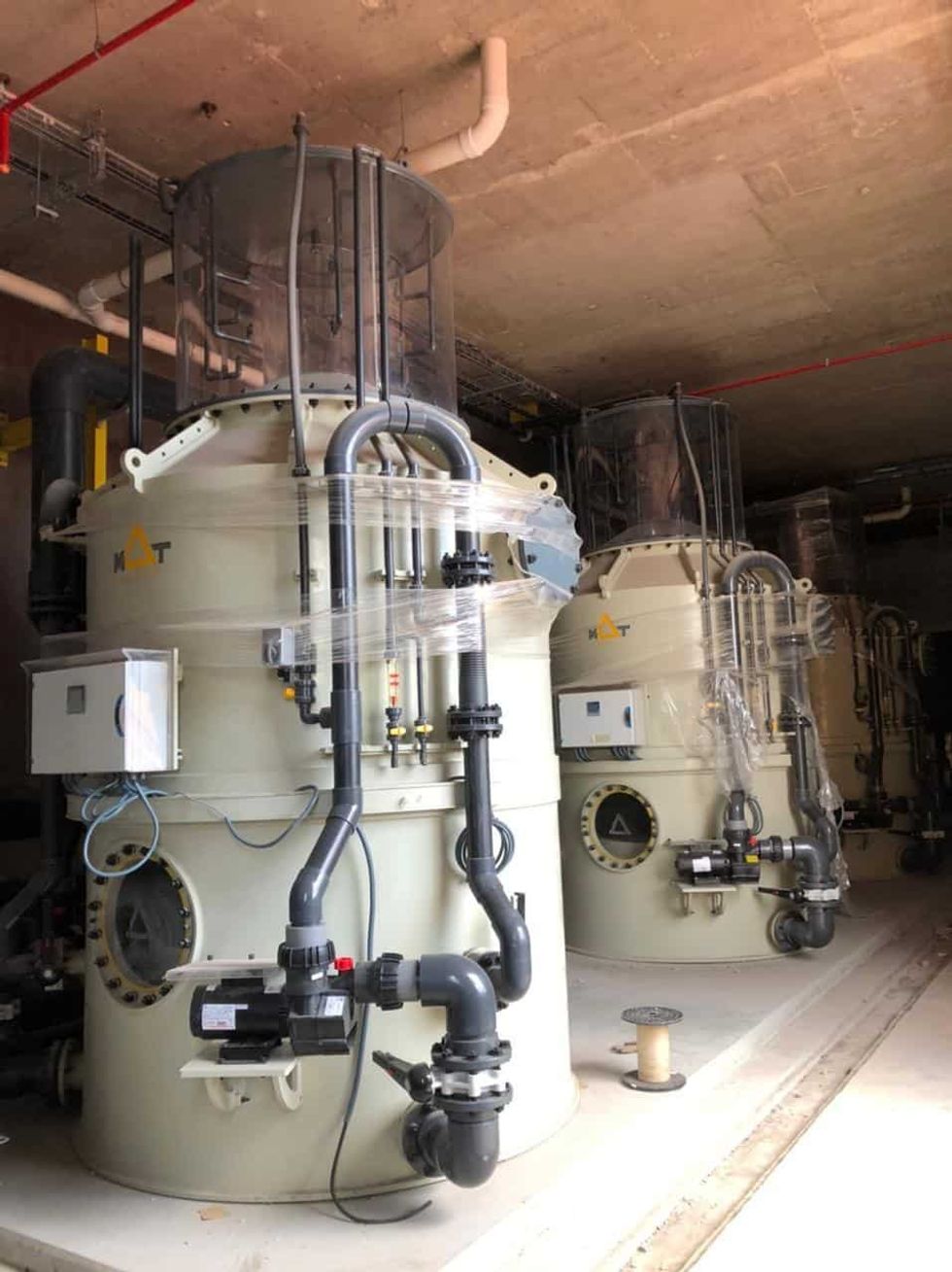 Large-Protein-Skimmers MAT filtration