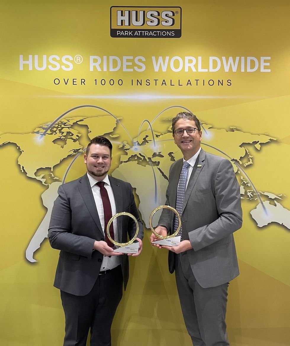 Lars L. Hartmann (left), Mirko J. Schulze (right) with Brass Rings 2024