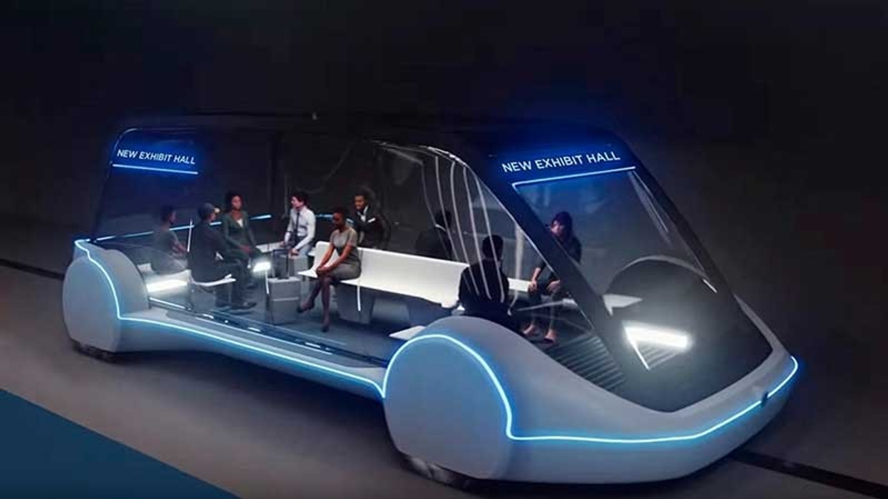 Las Vegas Elon Musk tunnel