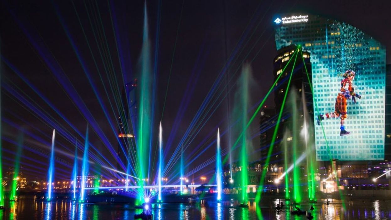 laservision multimedia nighttime spectacular