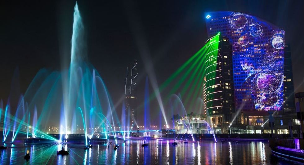 Laservision scoops second Guinness World Record for Dubai multimedia spectacular