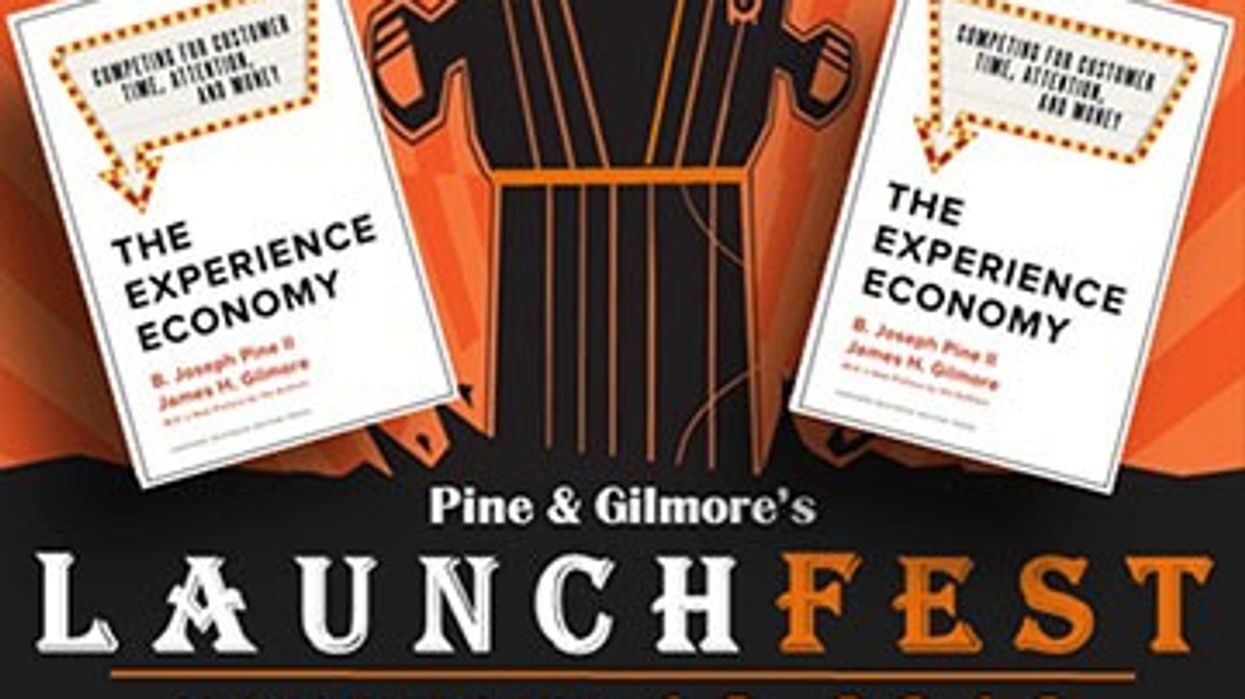 Launchfest: The Experience Economy relaunch