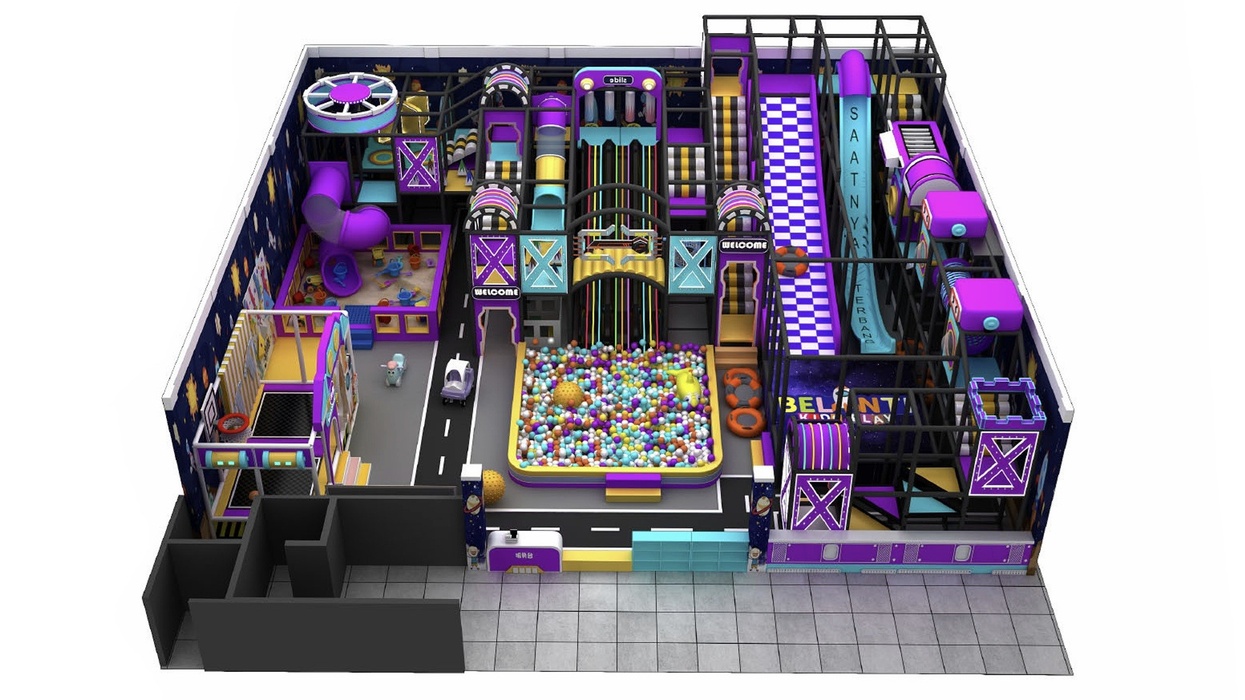 Layout of Cosmic Planet in Indonesia