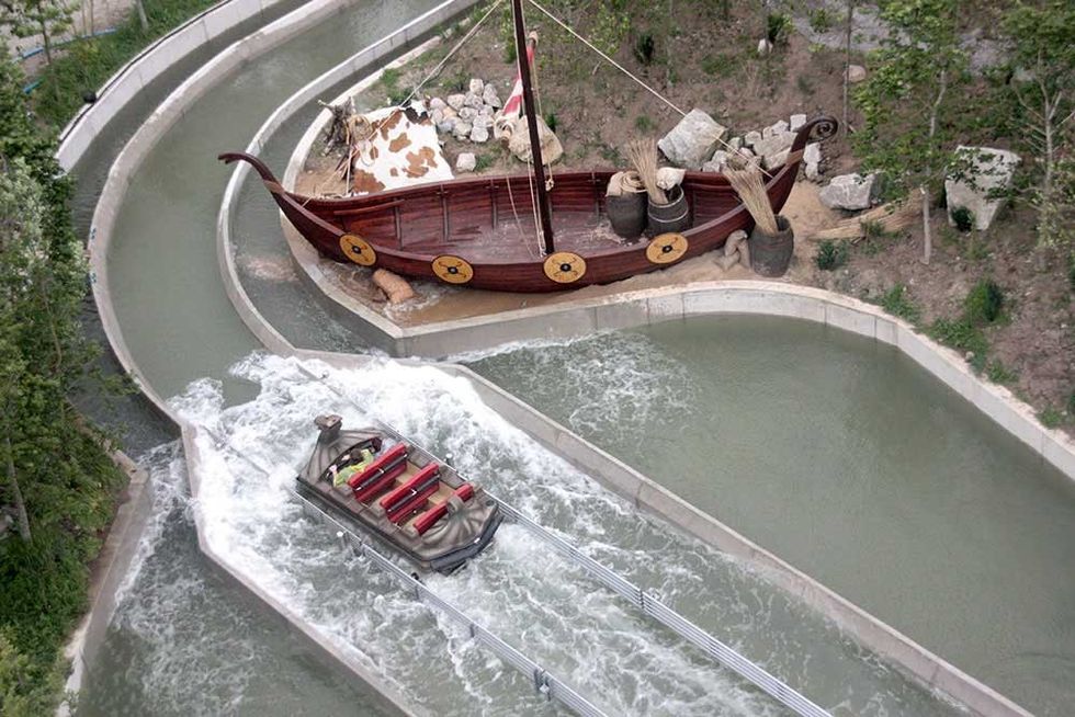 layout Viking Voyage Tayto Park