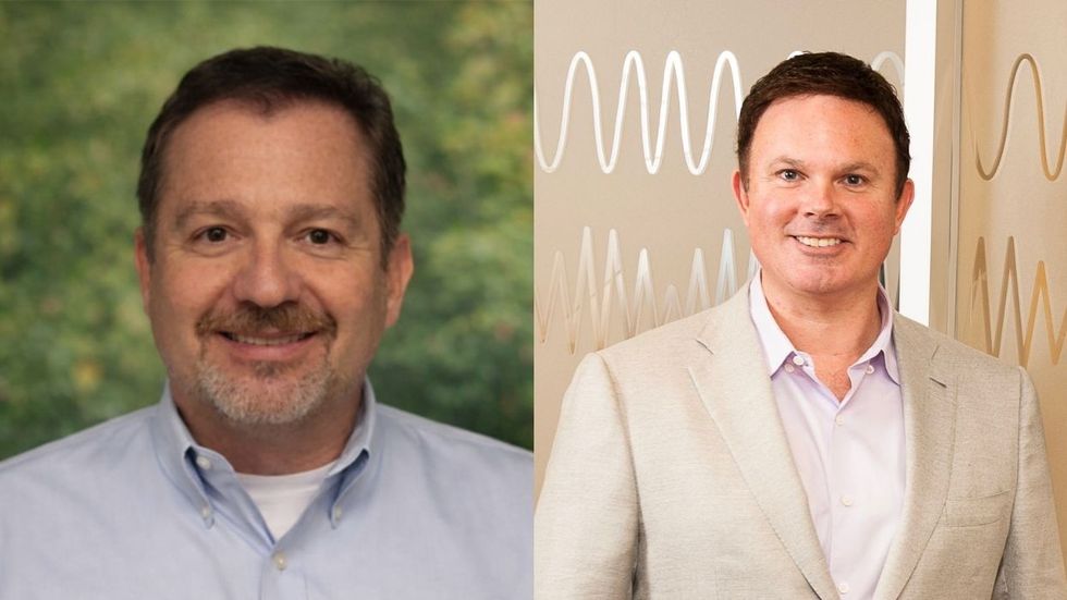 Left to right: Vince Gortner and Pat Walsh