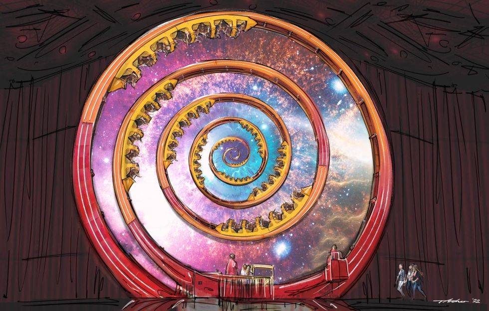 Legacy Macau Theme Park coaster March 2023