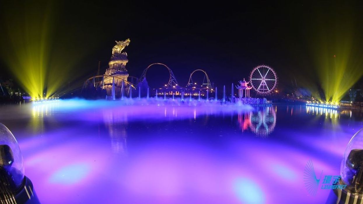 Legend of Chaohu, Huanyu, Lasereffect