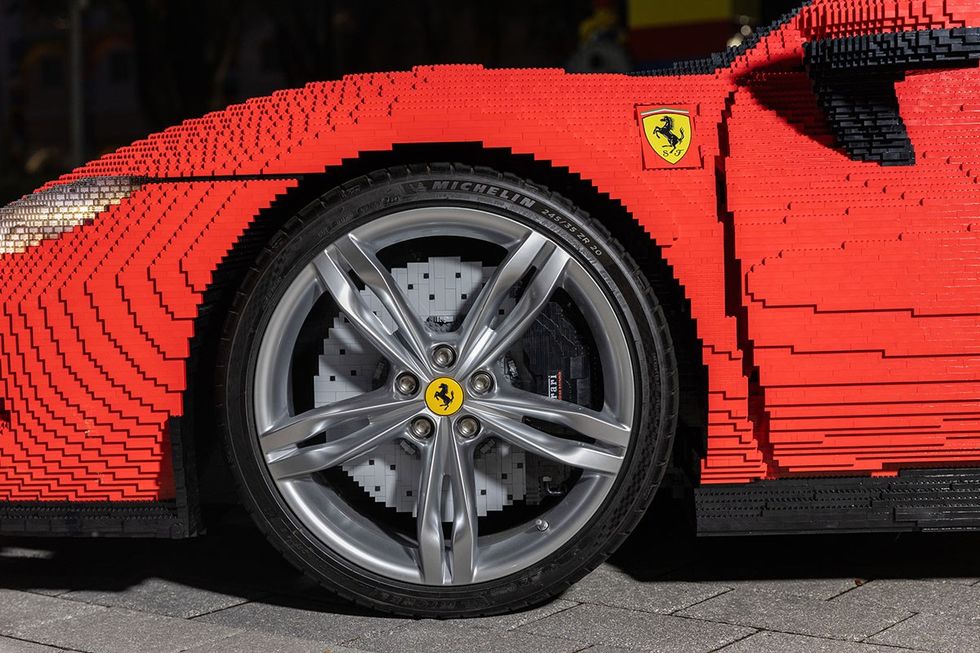 LEGO Ferrari Build and Race at LLFR - blooloop innovation awards