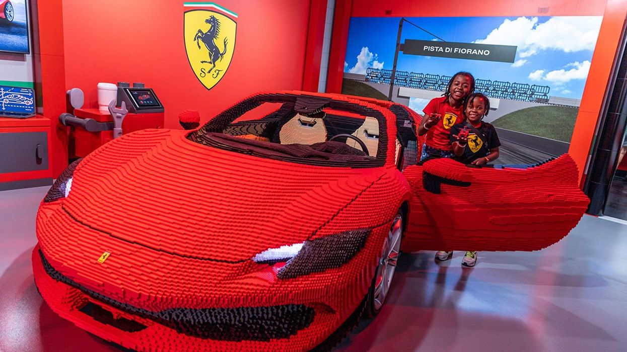 LEGO Ferrari Build and Race at LLFR - blooloop innovation awards
