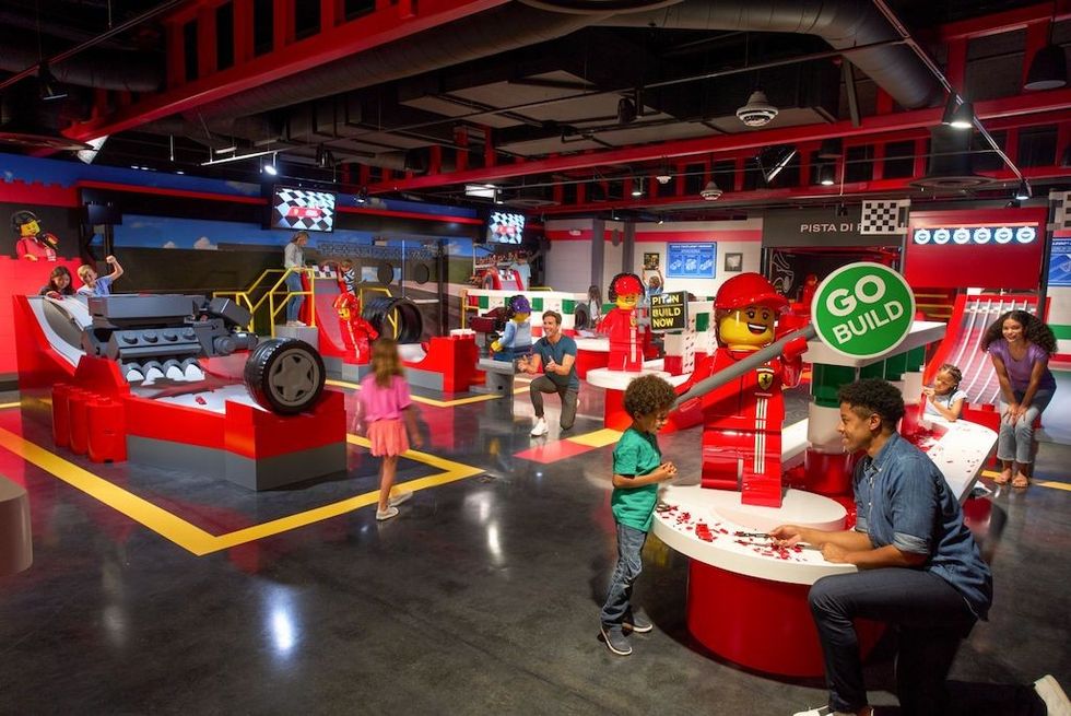LEGO Ferrari Build & Race Experience innovation in brand experiences