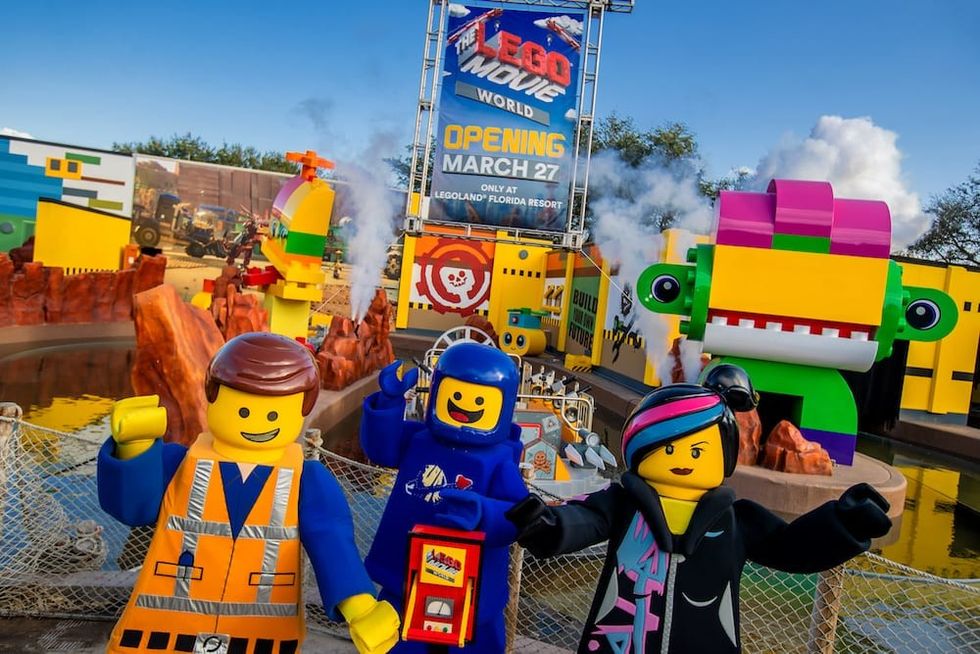 lego movie world opening date