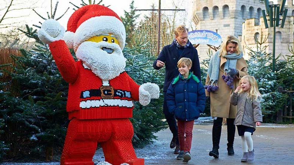 legoland at christmas