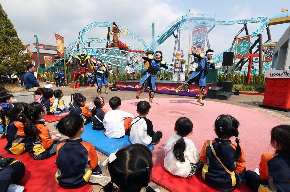 legoland korea masters of spinjitzu