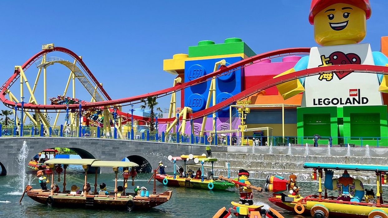 Legoland Shanghai boats
