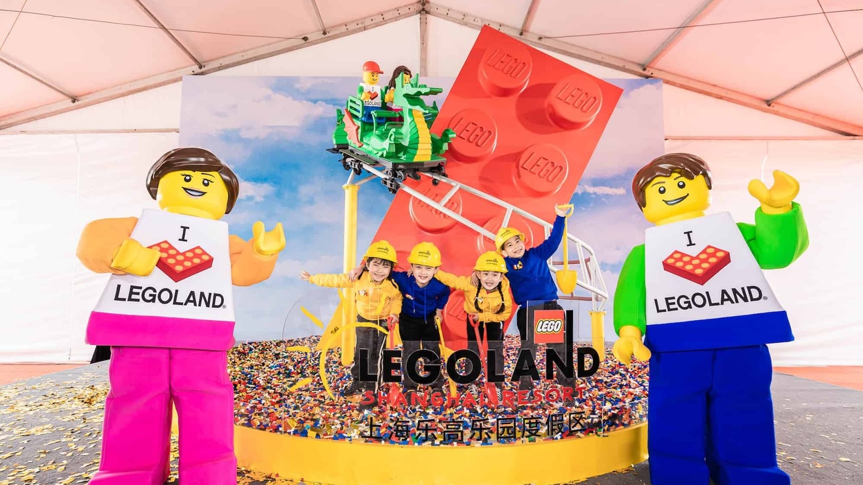 legoland shanghai resort construction