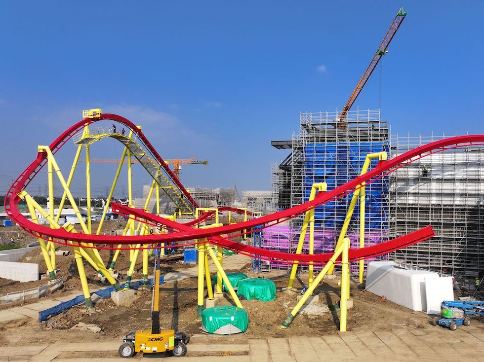 LEGOLAND Shanghai Resort construction