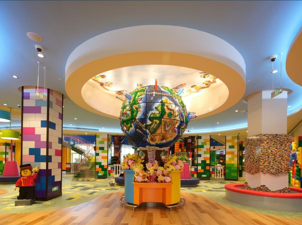 LEGOLAND Shanghai Resort hotel lobby