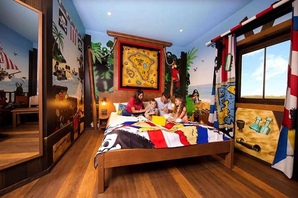LEGOLAND themed hotel room