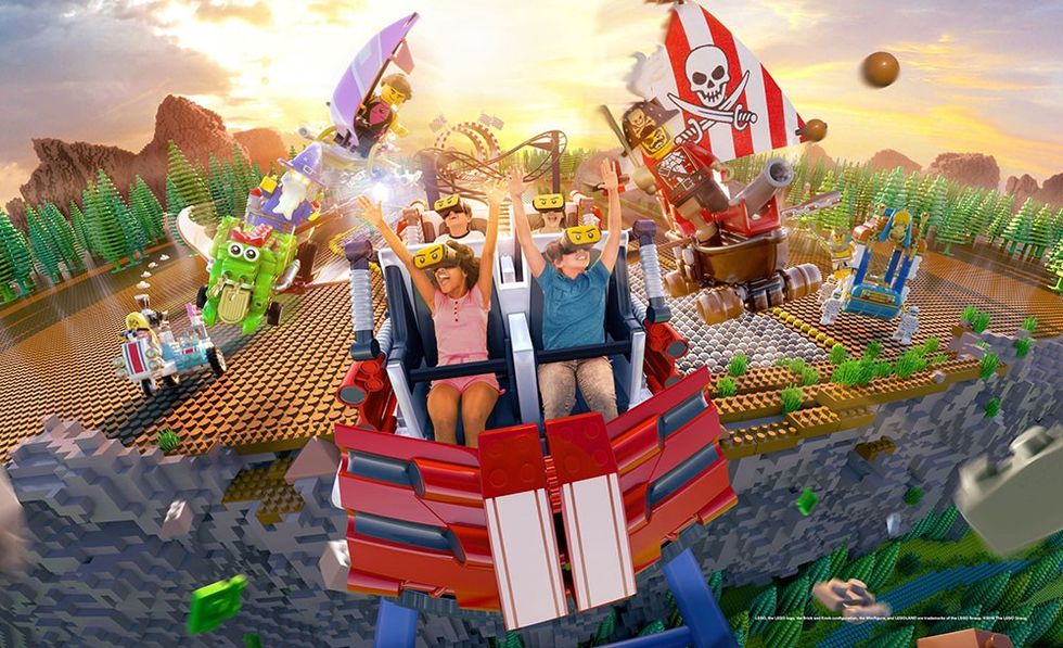 legoland VR ride