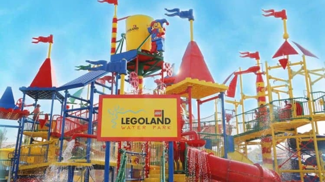 Legoland Water Park Dubai entrance