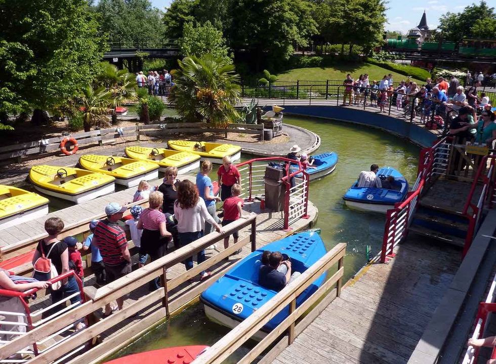 Legoland windsor boats are a popular ride for all ages