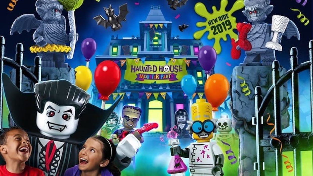 legoland windsor haunted house ride