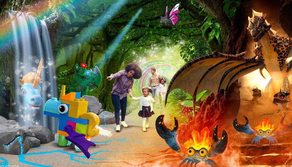 legoland windsor magical forest attraction