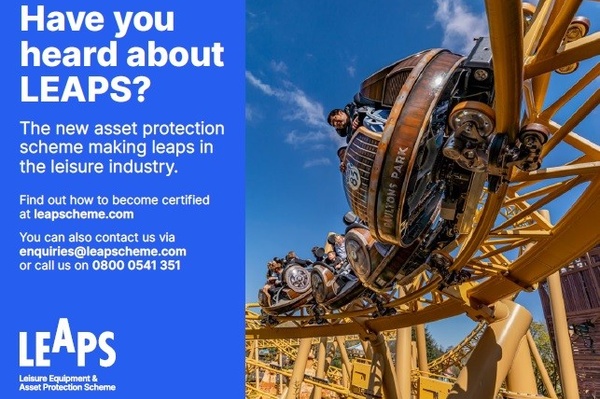 Leisure Equipment and Asset Protection Scheme entered into the blooloop Innovation Awards 2022